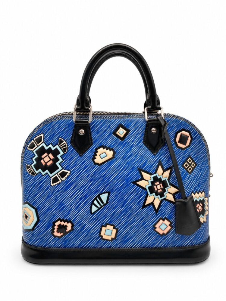 Louis Vuitton Epi Azteque Alma BB Denim Light