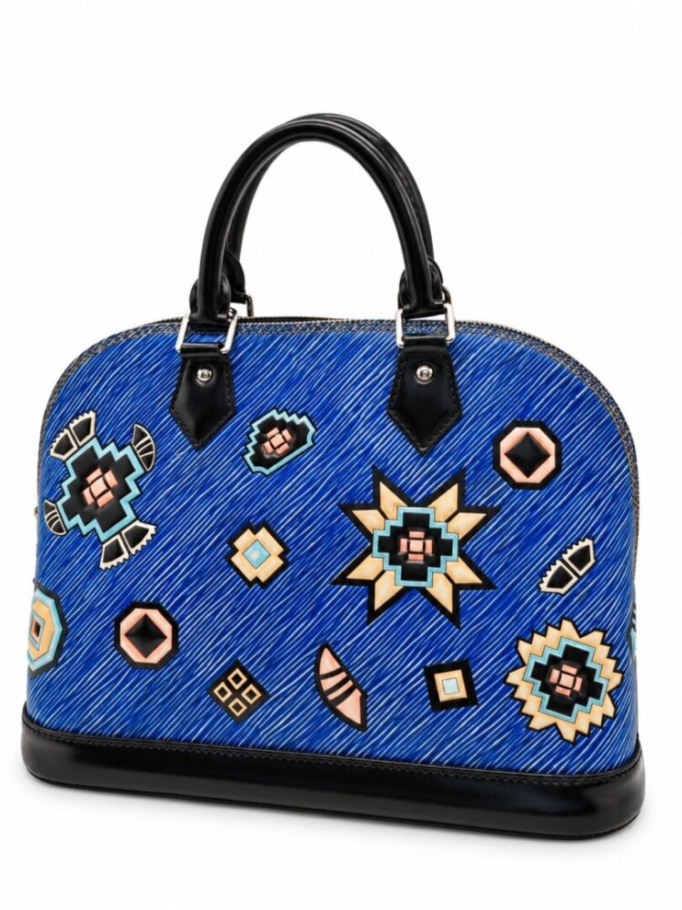 Louis Vuitton Epi Azteque Alma BB Denim Light - Image 3