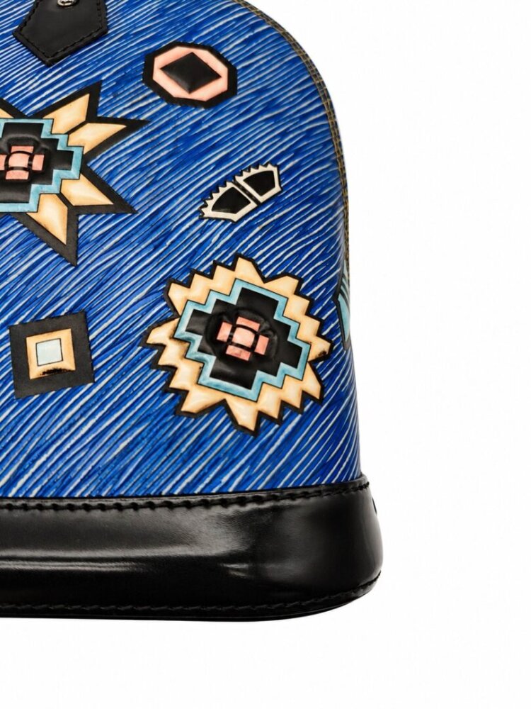Louis Vuitton Epi Azteque Alma BB Denim Light - Image 5
