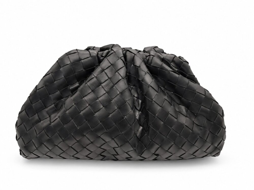 Bottega Veneta Nappa Intrecciato The Mini Pouch Black - Image 2
