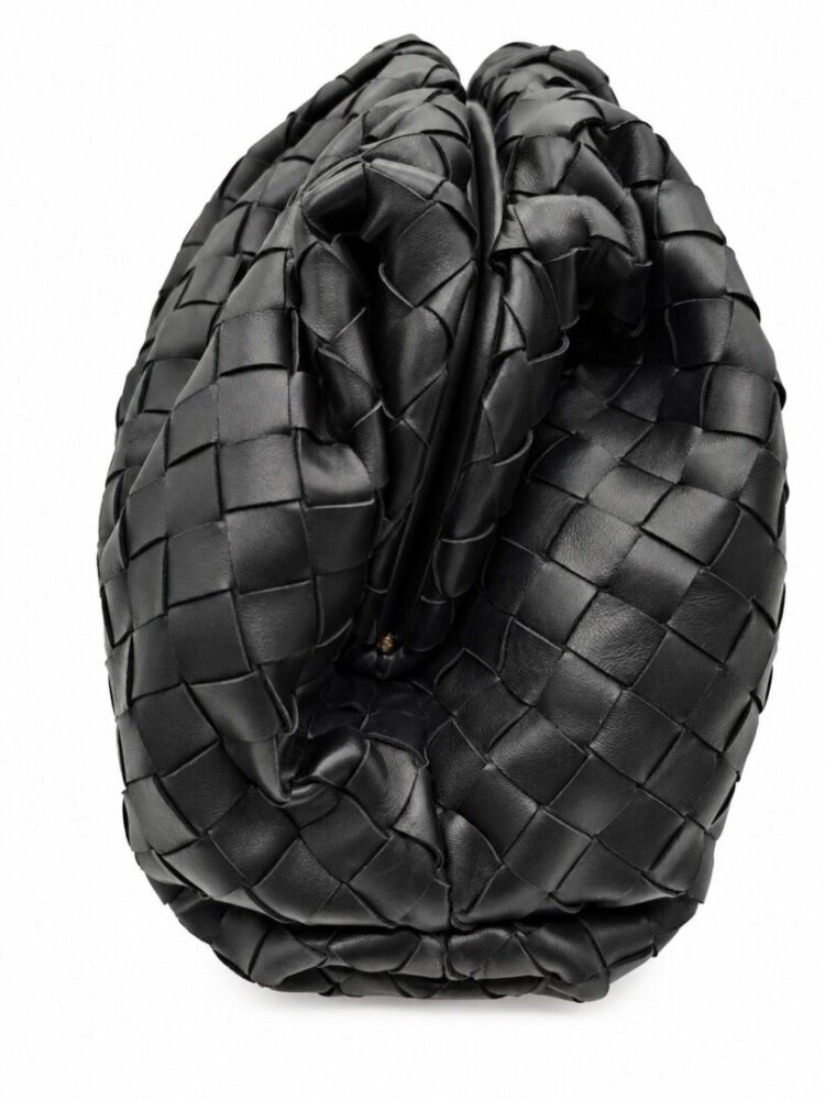 Bottega Veneta Nappa Intrecciato The Mini Pouch Black - Image 4
