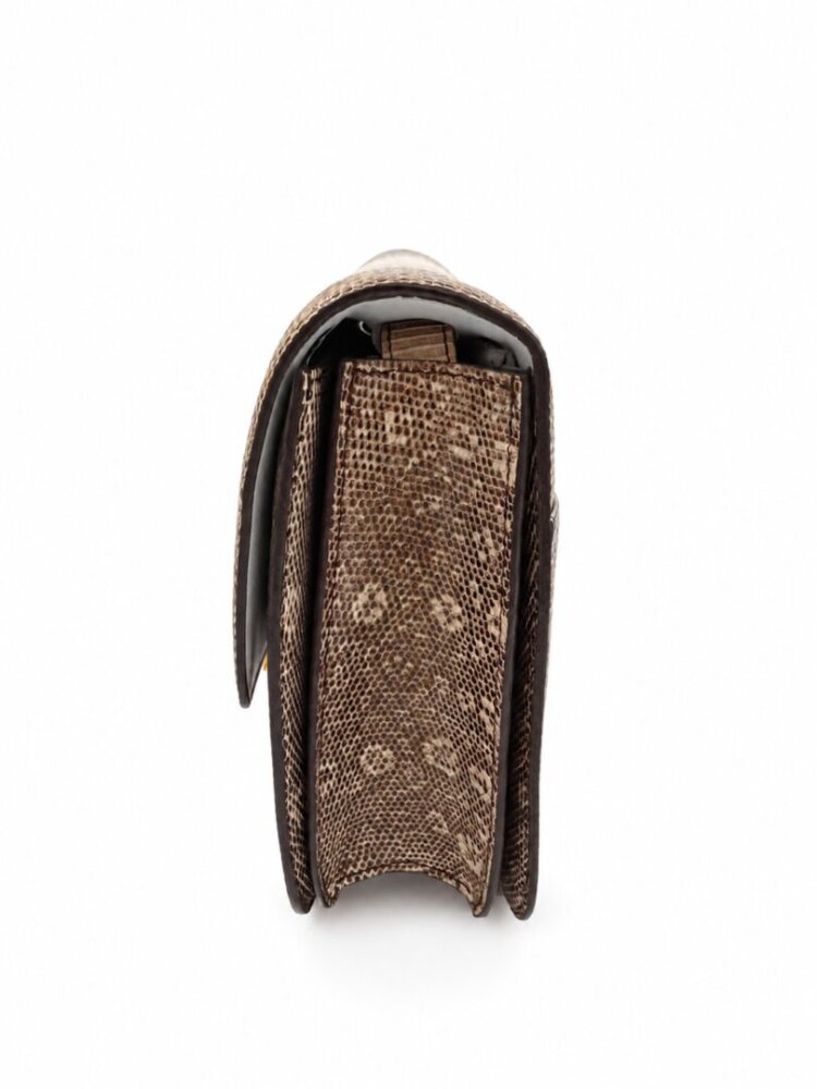 Celine Lizard Medium Classic Box Flap Bag Natural - Image 6