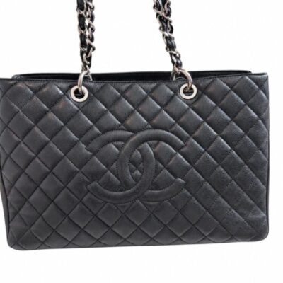 Chanel Grand Shopping Tote (GST) Caviar Black