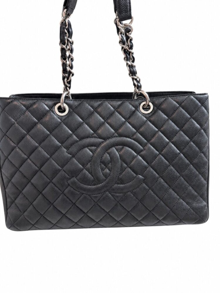 Chanel Grand Shopping Tote (GST) Caviar Black