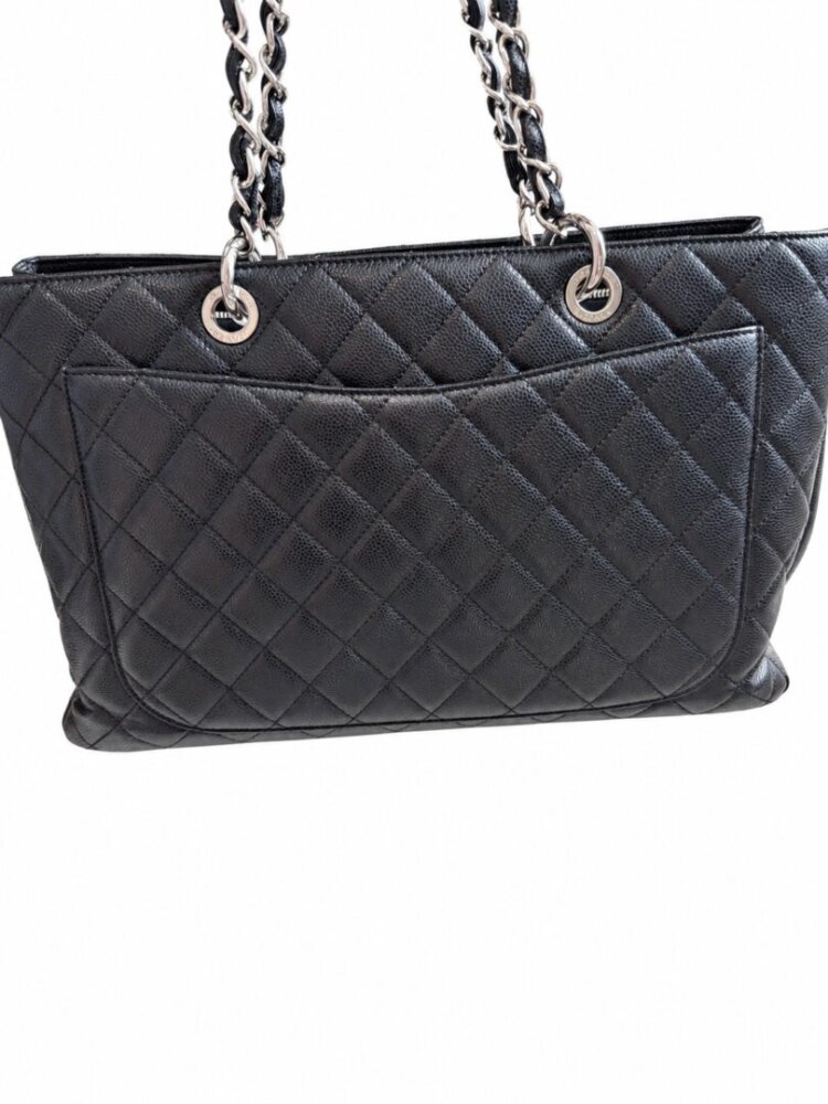 Chanel Grand Shopping Tote (GST) Caviar Black - Image 5