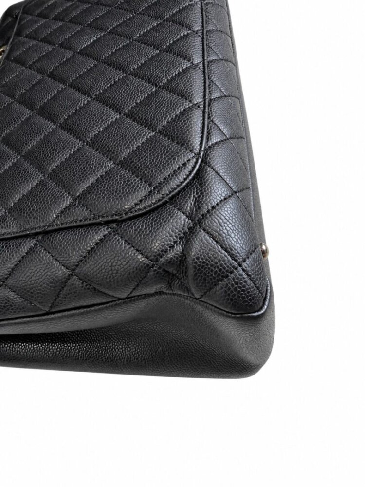Chanel Grand Shopping Tote (GST) Caviar Black - Image 6