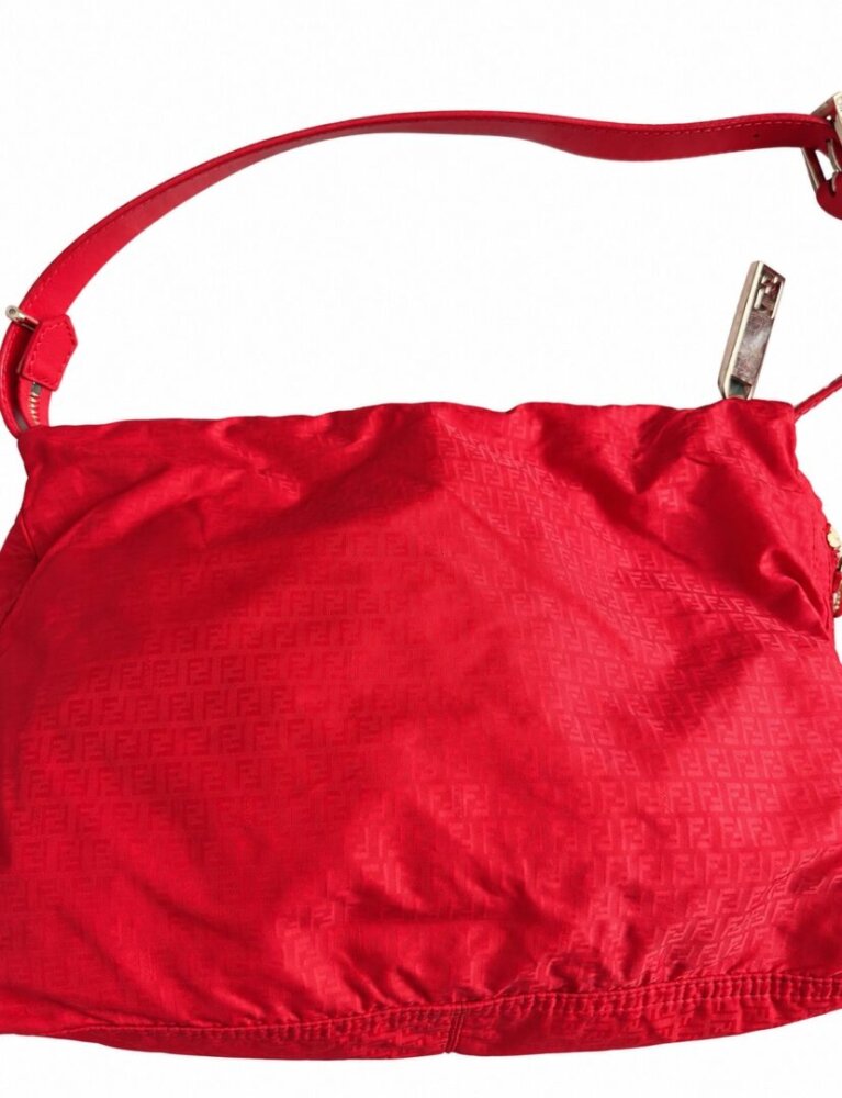 Fendi Baguette cloth handbag - Image 5