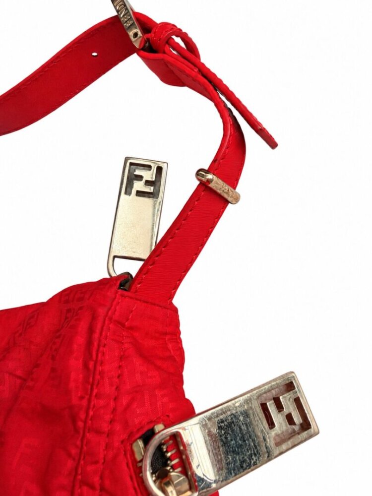 Fendi Baguette cloth handbag - Image 6